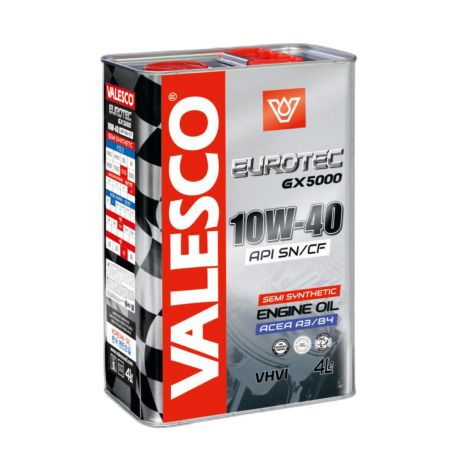 Масло моторное VALESCO EUROTEC GX 5000 10/40 API SN/CF (20 л.)