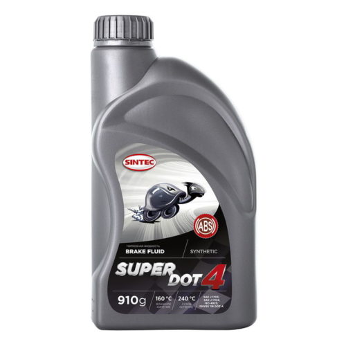 Жидкость тормозная Sintec Super DOT-4 (0,910 л.)