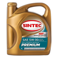 Масло моторное SINTEC Premium SAE 5W-30 API SN ACEA C3 (4 л.)