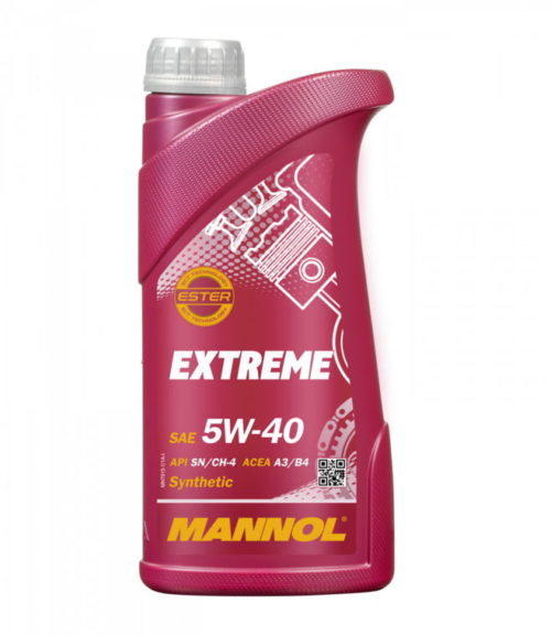 Масло моторное Mannol Extreme 5/40 API SN/CH-4 ACEA A3/B4 (1 л.)