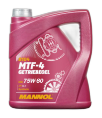 Масло трансмиссионное Mannol MTF-4 Getriebeoel 75/80 API GL-4 (4 л.)