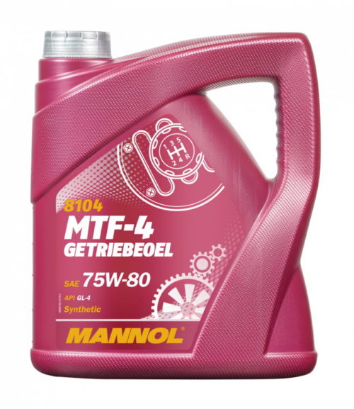Масло трансмиссионное Mannol MTF-4 Getriebeoel 75/80 API GL-4 (4 л.)