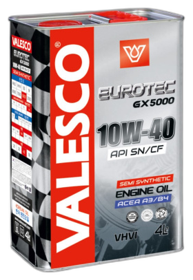 Масло моторное VALESCO EUROTEC GX 5000 10/40 API SN/CF — изображение 2