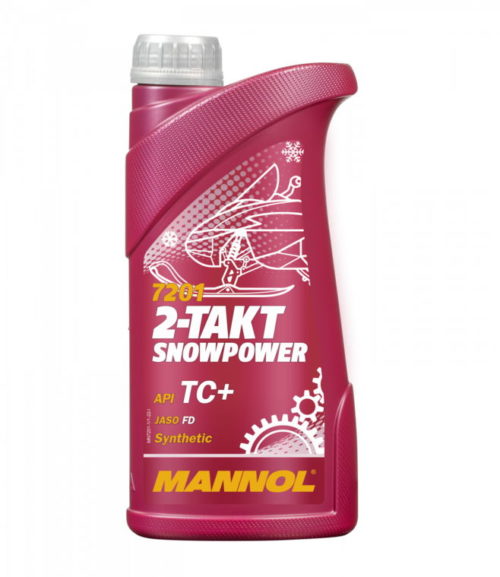 Масло моторное Mannol 2T-Takt Snowpower API TC (1 л.)