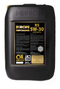 Масло моторное Nerson Europe Perfomance RS PAO 5/40 API SN ACEA C3 (20 л.)
