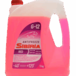 Антифриз Sibiria красный G-12 (-40) (5 кг.)