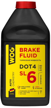 Жидкость тормозная WOG DOT-6 (0,455 кг.) WGC0142