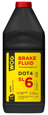 Жидкость тормозная WOG DOT-6 (0,910 кг.) WGC0143