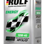 Масло моторное Rolf Energy 10/40 API SL/CF ACEA A3/B4 (4 л.)