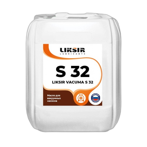 Масло вакуумное Liksir Vacuma S PAO 32 (20 л.)