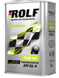 Масло трансмиссионное Rolf Transmission 75/90 API GL-4 (4 л.)