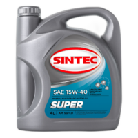 Масло моторное Sintoil/Sintec Супер 15/40 API SG/CD (4 л.)