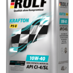 Масло моторное Rolf Krafton P5 U 10/40 API CI-4/SL ACEA E7 (4 л.)