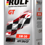 Масло моторное Rolf GT 5/30 API SN/CF ACEA C2/C3 (4 л.)