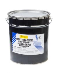 Мастика битумно-резиновая МБР-Х-75 ГОСТ 30693-2000 (18 кг.)