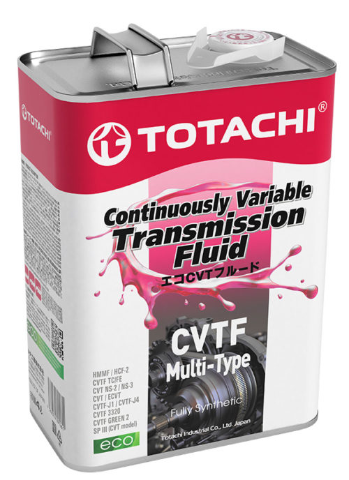 Масло трансмиссионное TOTACHI CVT Multi-Type (4 л.)