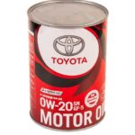 Масло моторное Toyota Synthetic 0/20 API SP ILSAC GF-6A (4 л.)