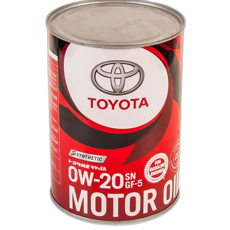 Масло моторное Toyota Synthetic 0/20 API SP ILSAC GF-6A 08880-13205 (4 л.)