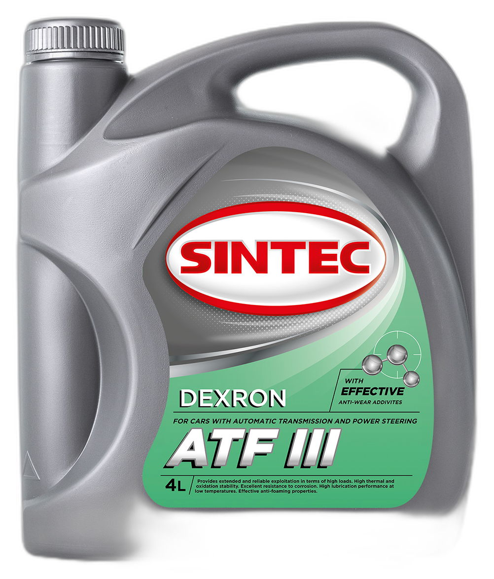 Масло трансмиссионное Sintec ATF Dexron III — изображение 4