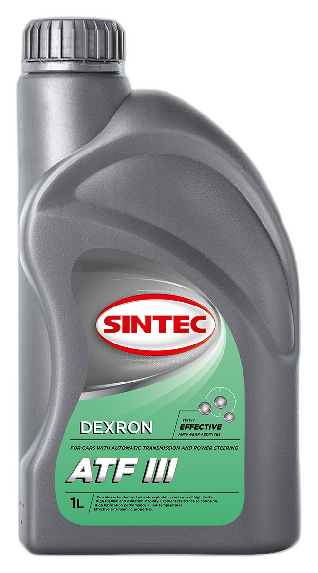 Масло трансмиссионное Sintec ATF Dexron III — изображение 5