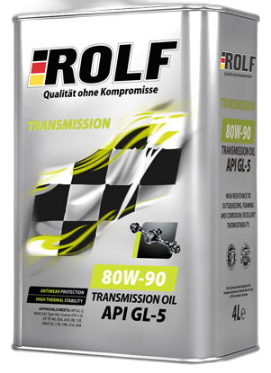 Масло трансмиссионное Rolf Transmission 80/90 API GL-5 — изображение 2