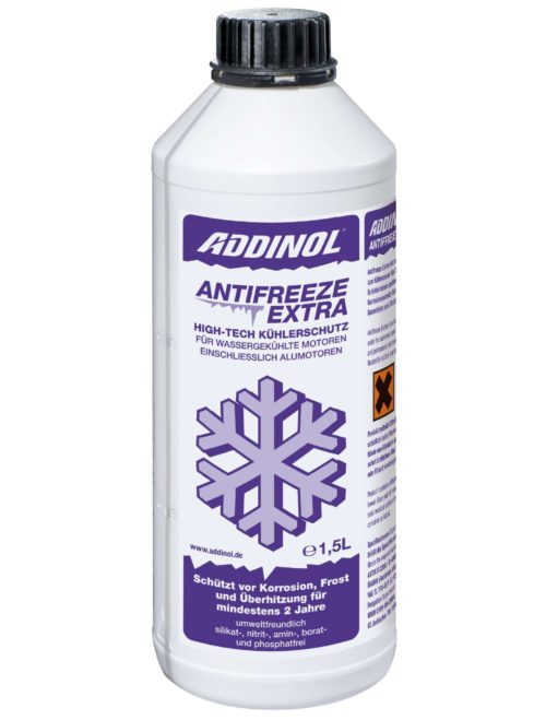 Антифриз ADDINOL Antifreeze Extra G12+ красный концентрат (1.5 л.)