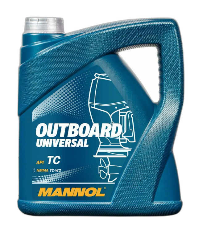 Масло моторное Mannol Outboard 2T (4 л.)