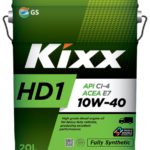Масло моторное KIXX HD1 10/40 API CI-4/SL (20 л.) синт
