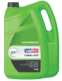Антифриз Luxe Long Life G-11 зеленый арт. 666 (5 кг.)