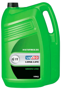 Антифриз Luxe Long Life G-11 зеленый арт. 672 (10 кг.)