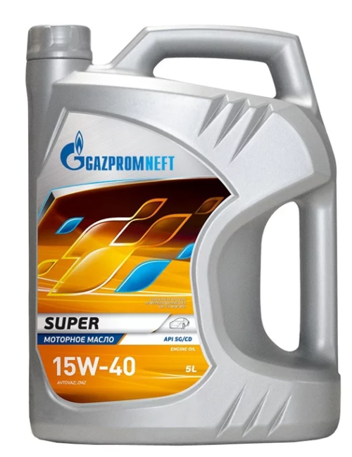 Масло моторное Gazpromneft Super 15/40 API SG/CD (5 л.)