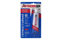 Герметик прокладка термостойкий силиконовый Автосил красный (0,100 кг.) 11390