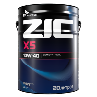 Масло моторное ZIC X5 10/40 API SP (20 л.)