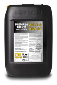 Масло моторное Nerson Premium Truck Semi-Synthetic 10/40 API CI-4/SL (налив 10 л.)