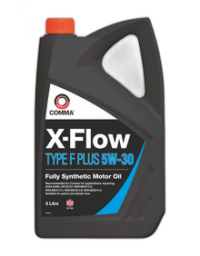 Масло моторное Comma X-FLOW TYPE F PLUS 5/30 API SL/CF ACEA A5/B5 (5 л.)