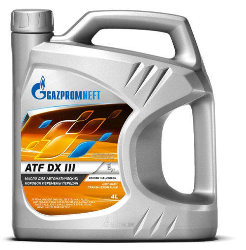 Масло трансмиссионное Gazpromneft ATF DX III Standard (4 л.)