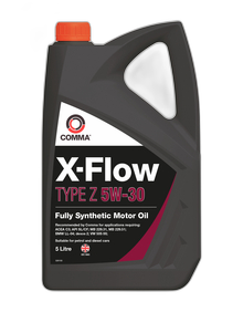 Масло моторное Comma X-FLOW TYPE Z 5/30 API SL/CF ACEA C3 (5 л.)