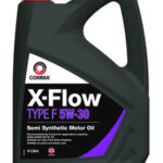 Масло моторное Comma X-FLOW TYPE F 5/30 API SL/CF ACEA A5/B5 (4 л.)