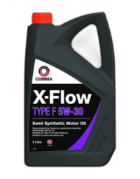Масло моторное Comma X-FLOW TYPE F 5/30 API SL/CF ACEA A5/B5 (5 л.)