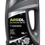 Масло моторное AREOL Max Protect LL 5/30 API SN/CF ACEA A3/B4 (4 л.)