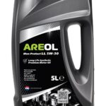 Масло моторное AREOL Max Protect LL 5/30 API SN/CF ACEA A3/B4 (5 л.)