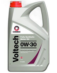 Масло моторное Comma Voltech 0/30 API SL ACEA A5/B5 (5 л.)
