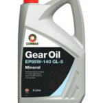 Масло трансмиссионное Comma GEAR OIL EP 85/140 API GL-5 (5 л.)