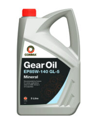 Масло трансмиссионное Comma GEAR OIL EP 85/140 API GL-5 (5 л.)