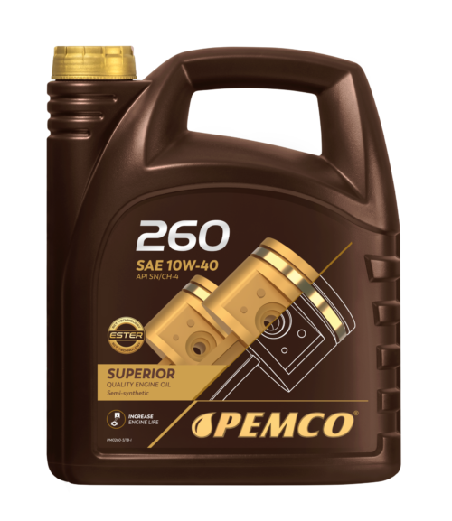 Масло моторное Pemco 260 10/40 API SN/CH-4 ACEA A3/B4 (4 л.)