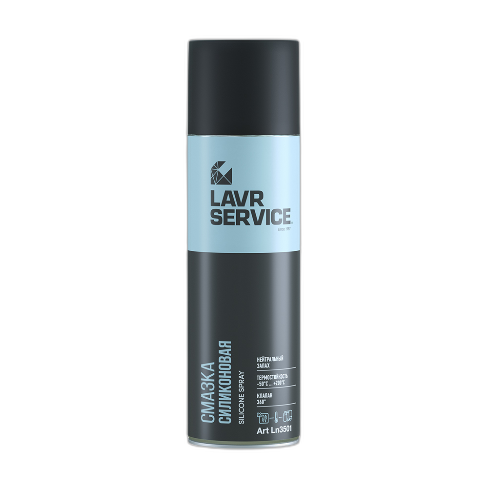 Смазка силиконовая Lavr Service (0,65 л.) Ln3501