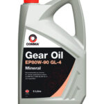Масло трансмиссионное Comma GEAR OIL EP 80/90 API GL-4 (5 л.)