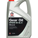 Масло трансмиссионное Comma GEAR OIL EP 80/90 API GL-5 (5 л.)