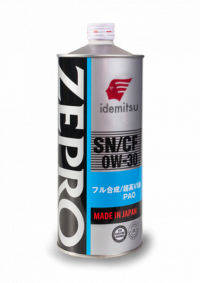 Масло моторное IDEMITSU Zepro Touring Pro 0/30 API SN/CF ILSAC GF-5 (1 л.)