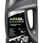 Масло моторное AREOL Max Protect 5/40 API SN/CF ACEA A3/B4 (5 л.)